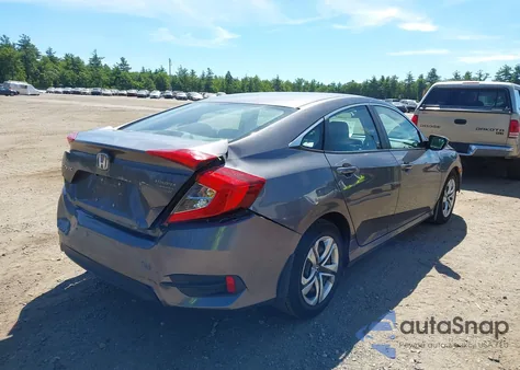 2017 Honda Civic Lx from USA, damaged, VIN 19XFC2F52HE034833